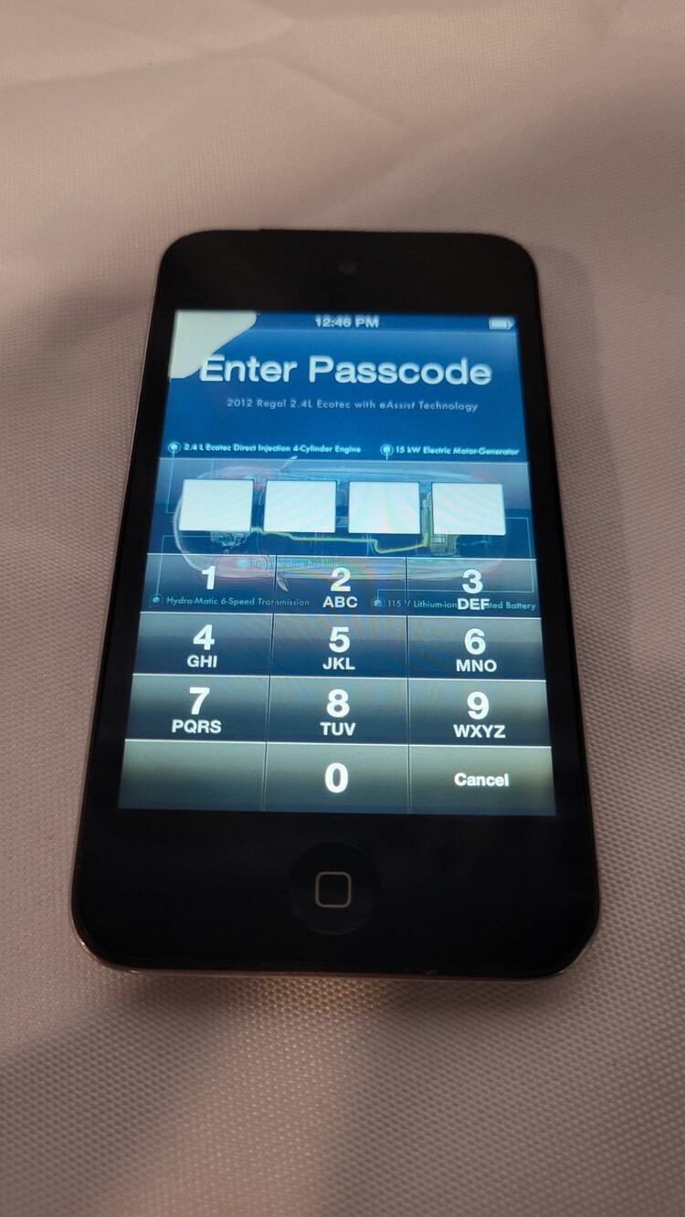 Apple iPod Touch 4th Gen 8GB A1367 Black For Parts/Repair Passcode Locked